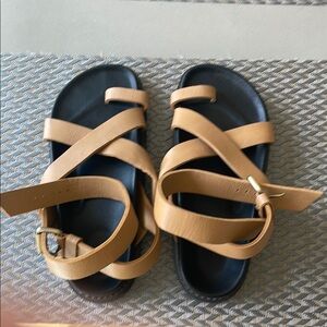 Liberte leather sandals brand new
